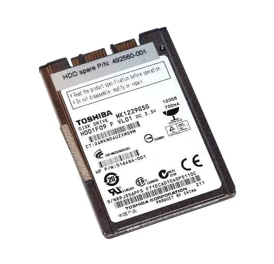 MK1229GSG - Toshiba 120GB 5400RPM SATA 3Gb/s mSATA 1.8-Inch Hard Drive