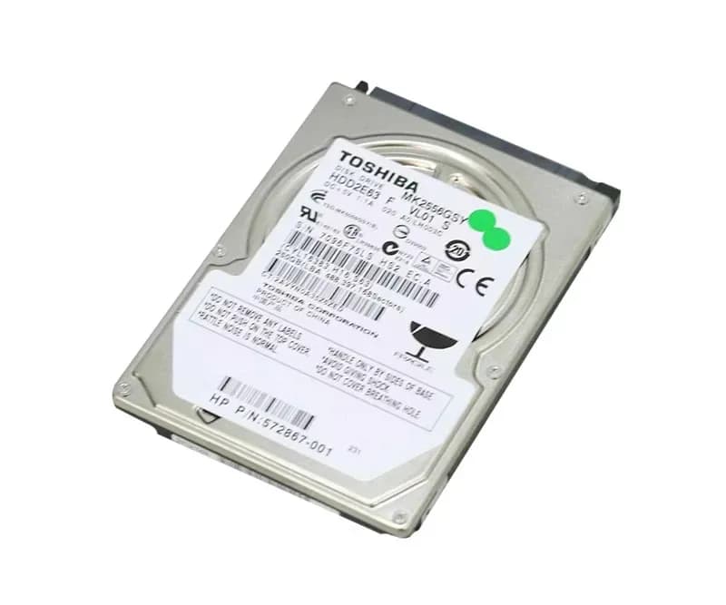 MK2556GSY - Toshiba 250GB 7200RPM SATA 3Gb/s 2.5-in Hard Drive