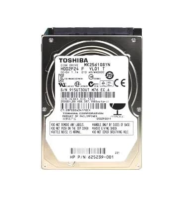 MK2561GSYN - Toshiba 250GB 7200RPM SATA 3Gb/s 2.5-in Hard Drive