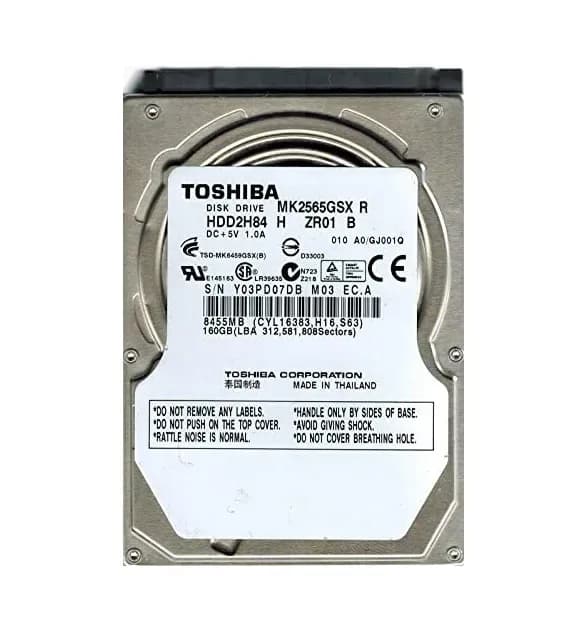 MK2565GSX - Toshiba 250GB 5400RPM SATA 3Gb/s 2.5-in Hard Drive