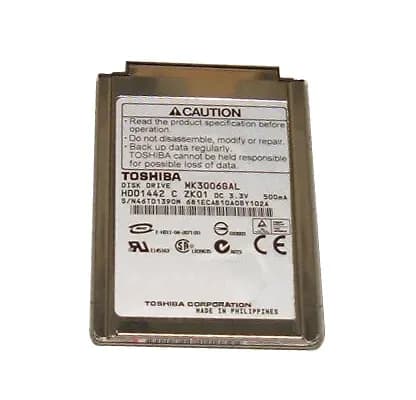 MK3006GAL - Toshiba 30GB 4200RPM PATA 2MB Cache 1.8-Inch Hard Drive
