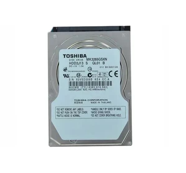 MK3265GSXN - Toshiba 320GB 5400RPM SATA 3Gb/s 2.5-in Hard Drive