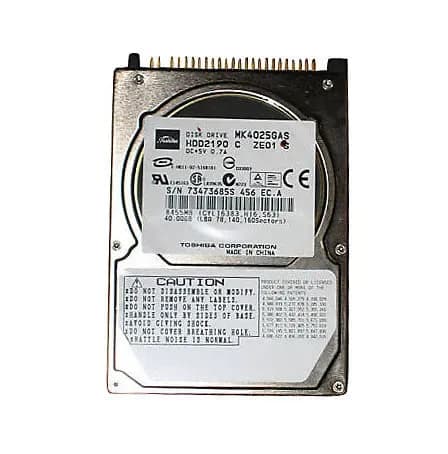 MK4025GAS - Toshiba 40GB 4200RPM ATA/100 2.5-inch Hard Drive