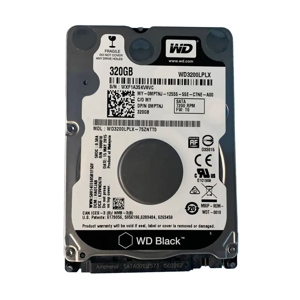 MPTNJ - Dell 320GB 7200RPM SATA 6Gb/s 2.5-in Hard Drive