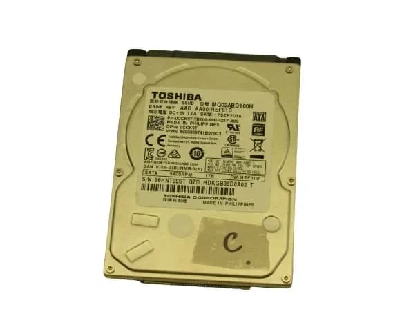 MQ02ABD100H - Toshiba 1TB 5400RPM SATA 6Gb/s 2.5-in Hard Drive