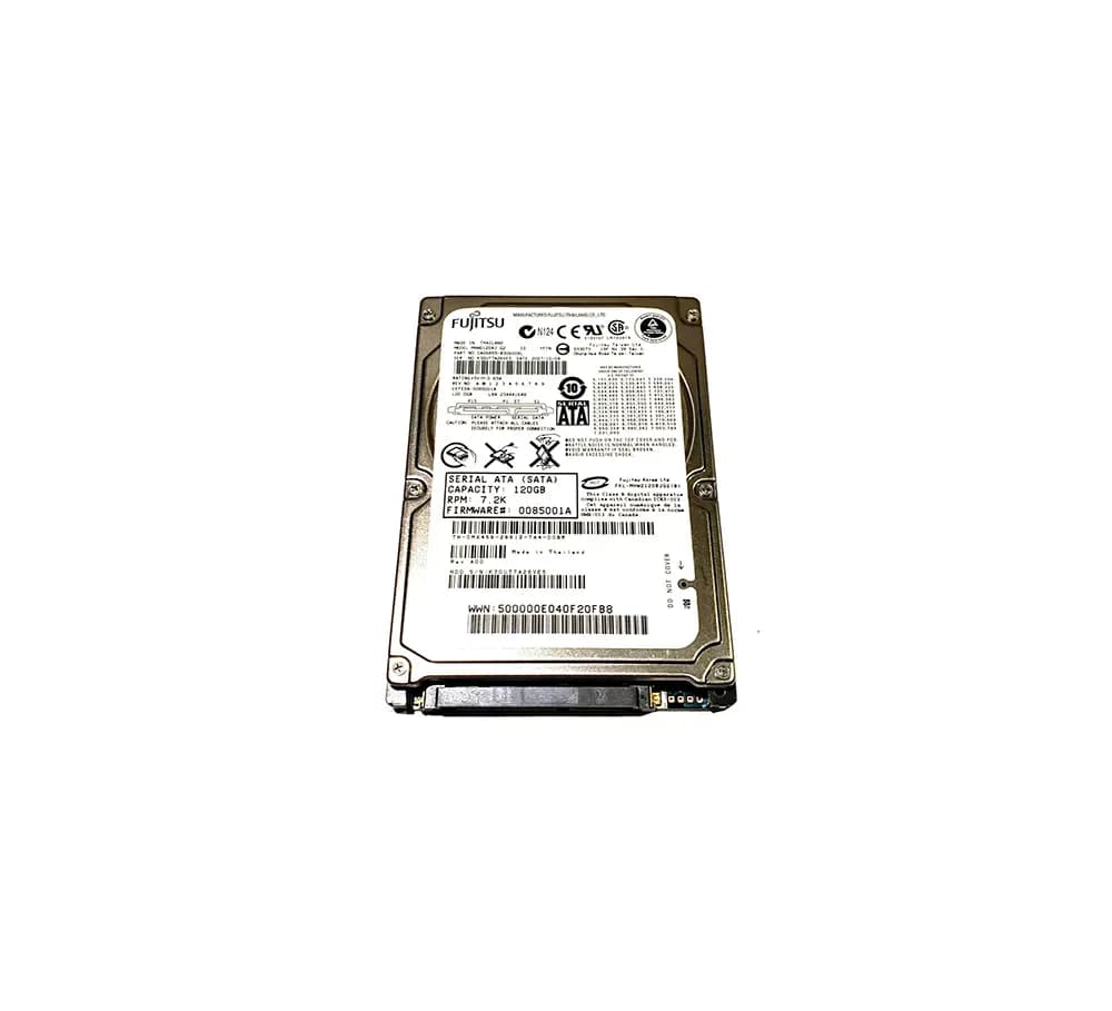 MX458 - Dell 120GB 7200RPM SATA 3Gb/s 2.5-in Hard Drive
