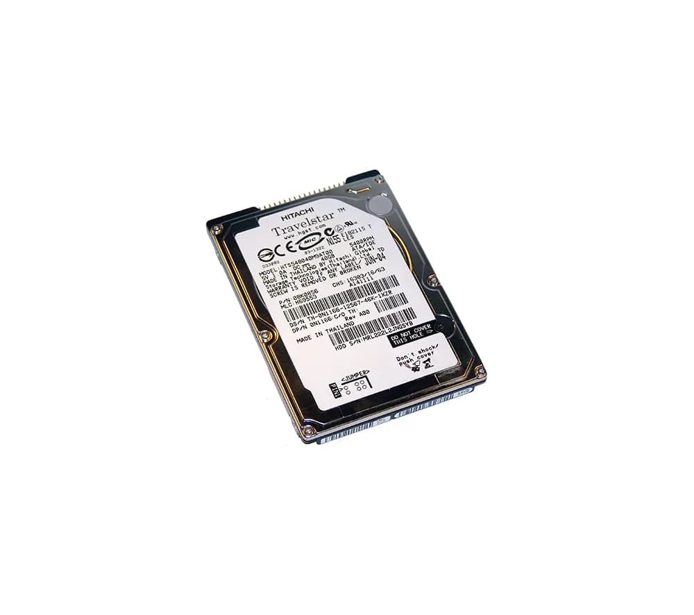 N1166 - Dell 40GB 5400RPM ATA/100 2.5-inch Hard Drive