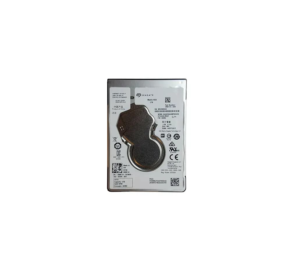 NNFJ4 - Dell 2TB 5400RPM SATA 6Gb/s 2.5-in Hard Drive