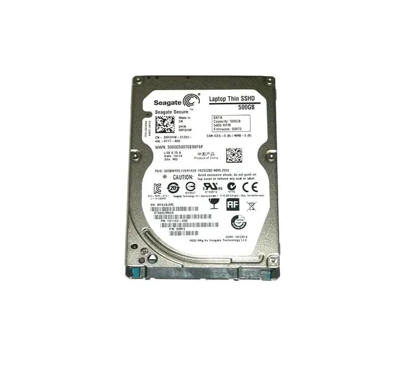RFDHW - Dell 500GB 5400RPM SATA 6Gb/s 2.5-in Hard Drive