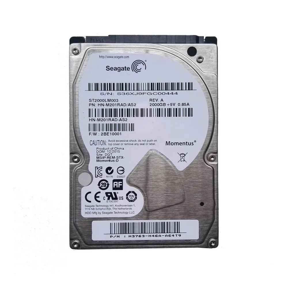 ST200LM003 - Seagate 2TB 5400RPM SATA 6Gb/s 2.5-in Hard Drive