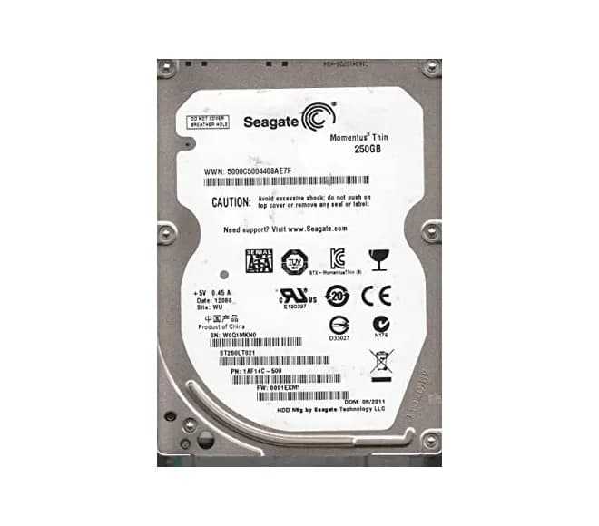 ST250LT021 - Seagate 250GB 5400RPM SATA 3Gb/s 2.5-in Hard Drive
