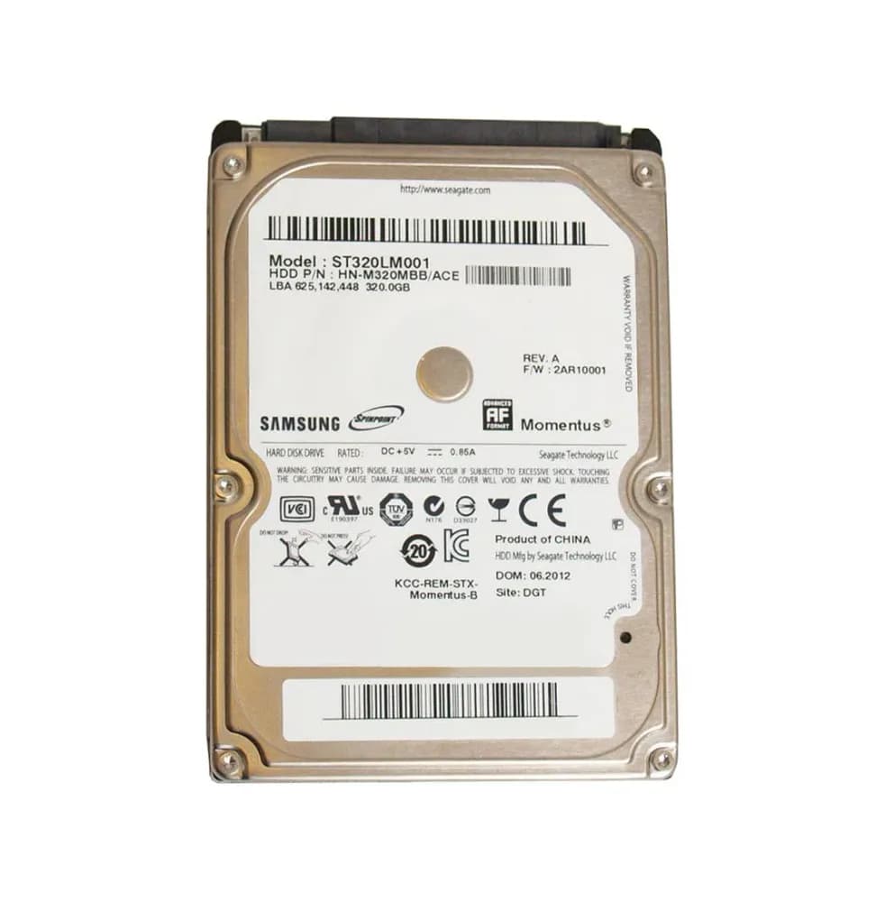 ST320LM001 - Seagate 320GB 5400RPM SATA 3Gb/s 2.5-in Hard Drive