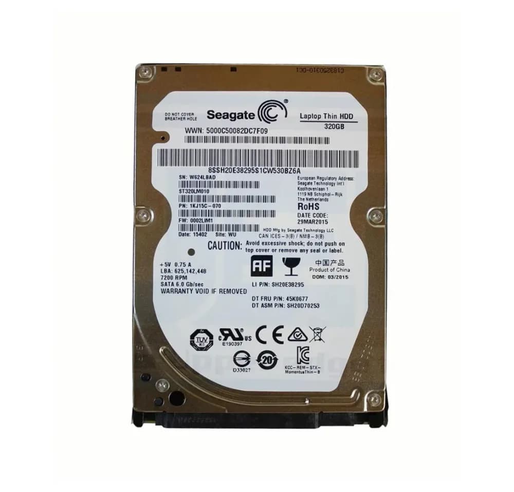 ST320LM010 - Seagate 320GB 7200RPM SATA 6Gb/s 2.5-in Hard Drive