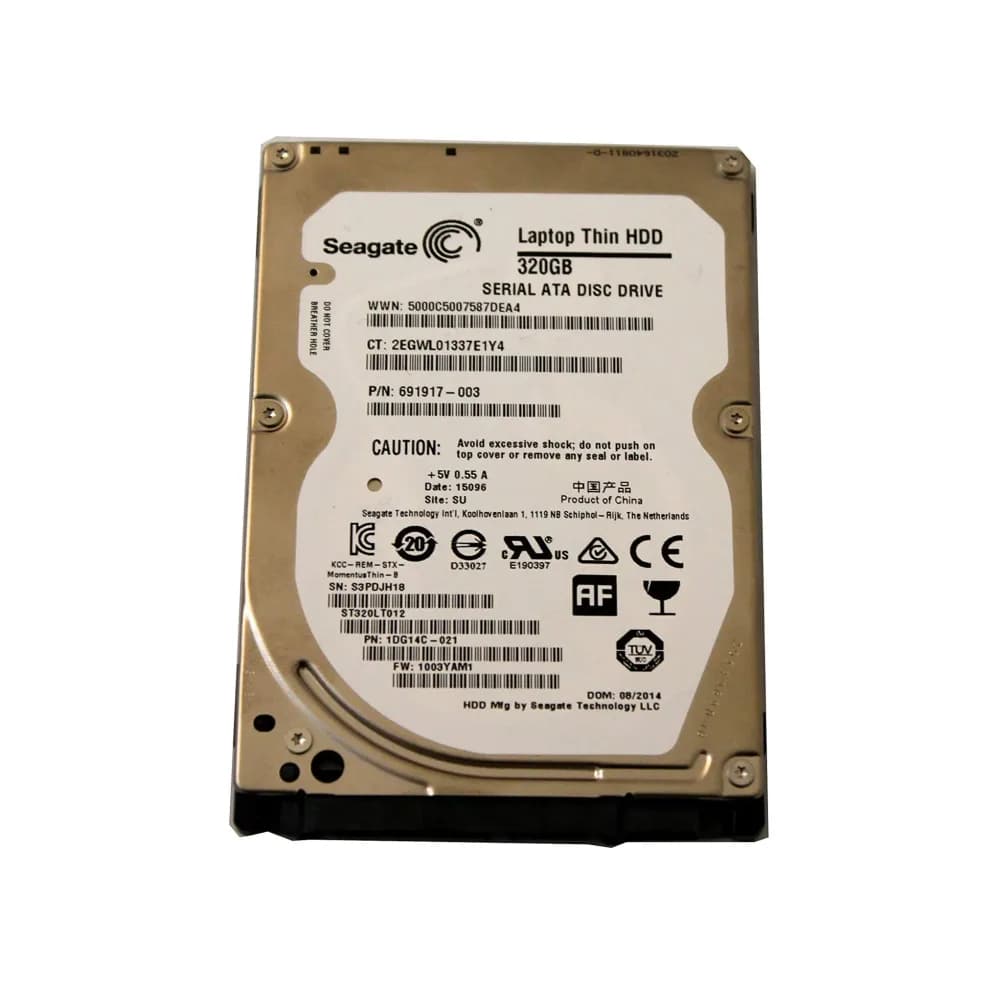 ST320LT012 - Seagate 320GB 5400RPM SATA 3Gb/s 2.5-in Hard Drive