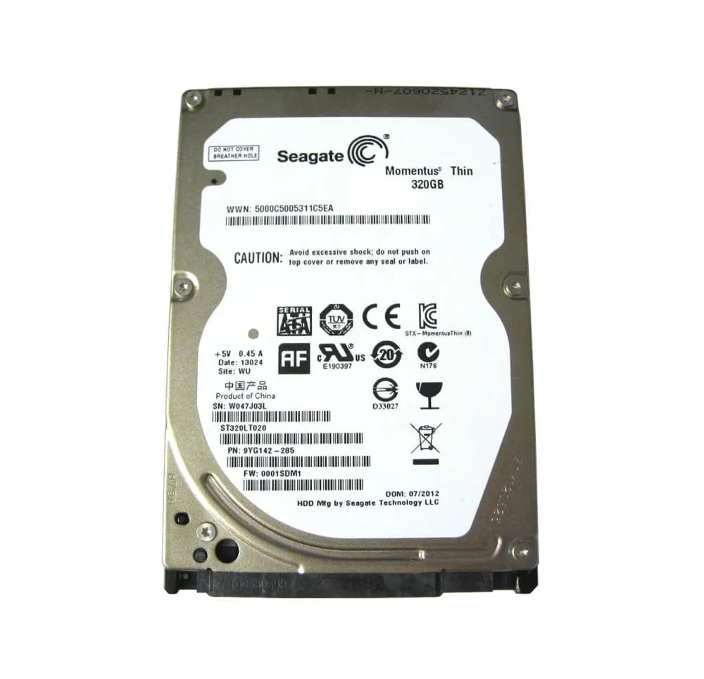 ST320LT020 - Seagate 320GB 5400RPM SATA 3Gb/s 2.5-in Hard Drive