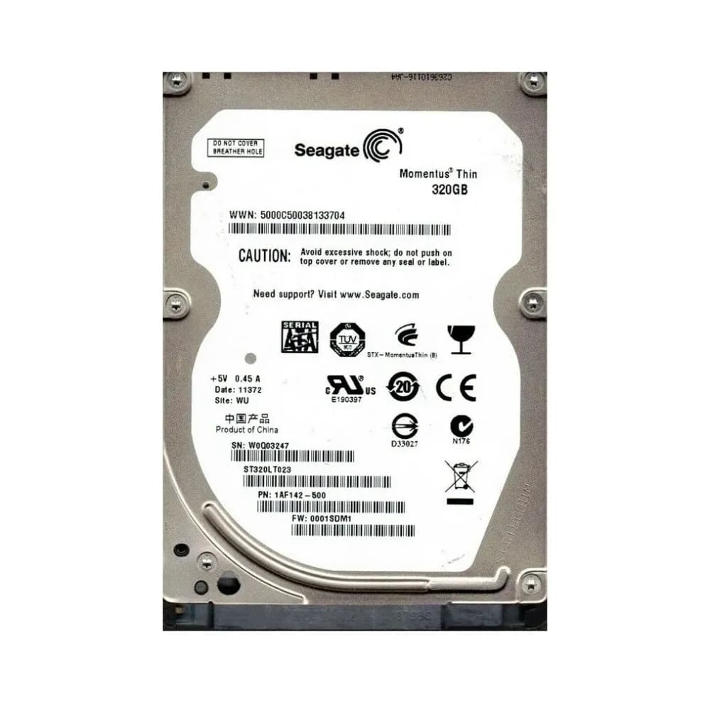 ST320LT023 - Seagate 320GB 7200RPM SATA 3Gb/s 2.5-in Hard Drive
