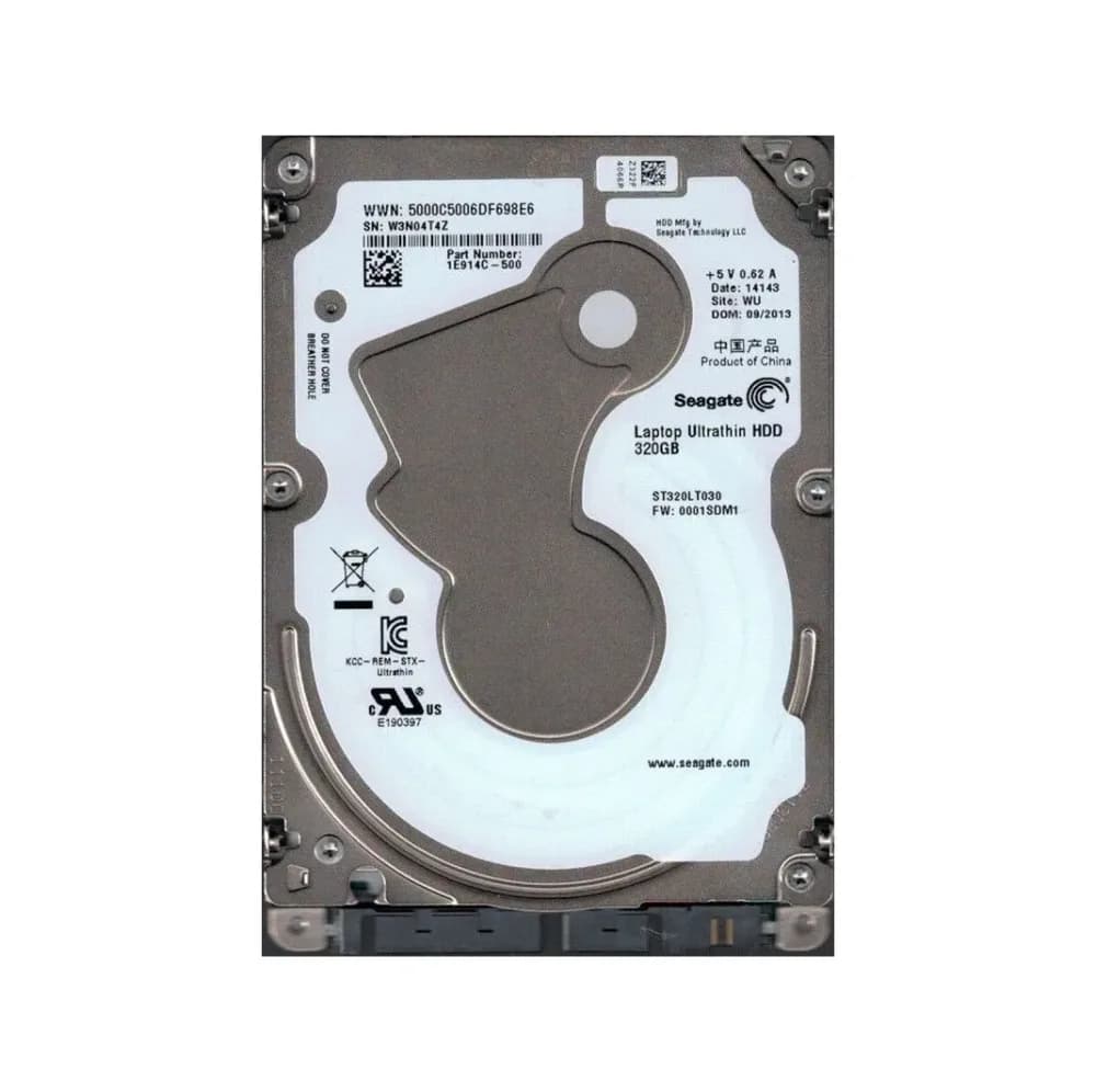 ST320LT030 - Seagate 320GB 5400RPM SATA 6Gb/s 2.5-in Hard Drive
