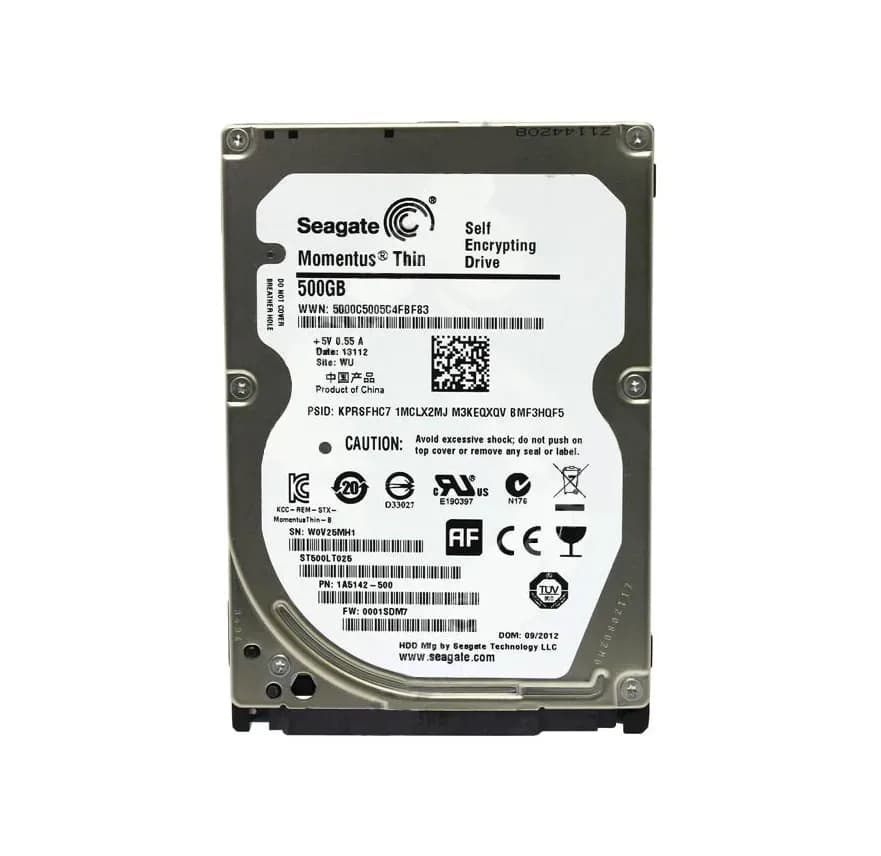 ST500LT025 - Seagate 500GB 5400RPM SATA 3Gb/s 2.5-in Hard Drive