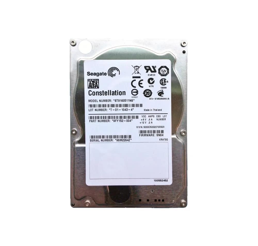 ST9160511NS - Seagate 160GB 7200RPM SATA 3Gb/s 2.5-in Hard Drive