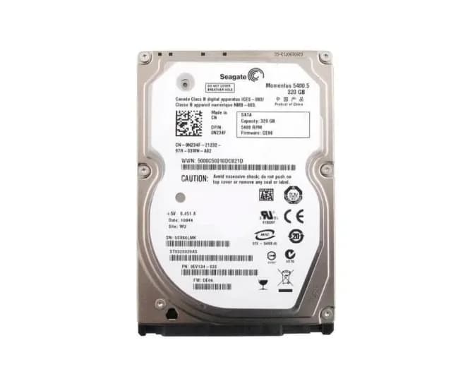 ST9320320AS - Seagate 320GB 5400RPM SATA 3Gb/s 2.5-in Hard Drive