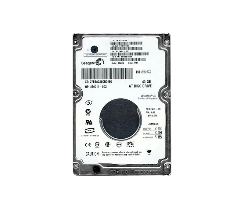 ST94019A - Seagate 40GB 4200RPM ATA/100 2.5-inch Hard Drive