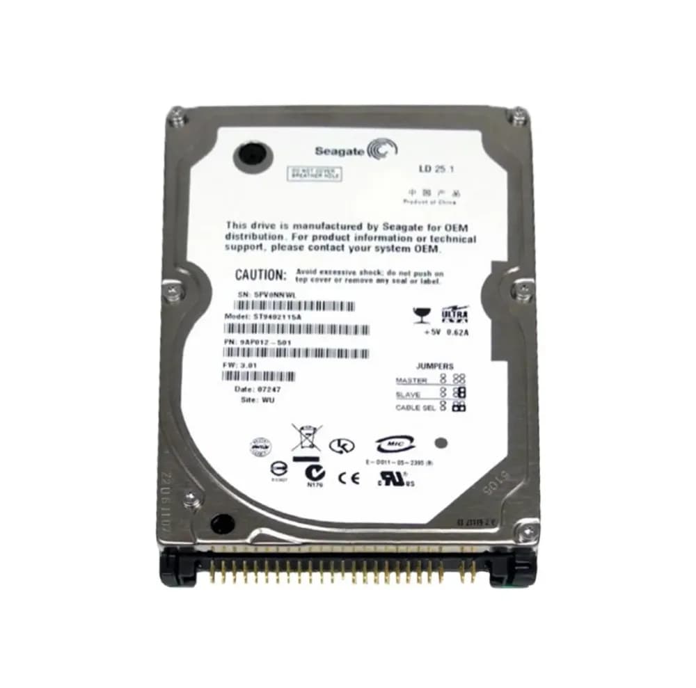 ST9402115A - Seagate 40GB 5400RPM ATA/100 2.5-inch Hard Drive
