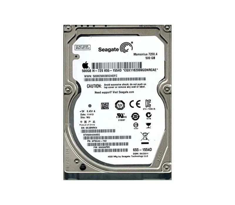 ST9500420ASG - Seagate 500GB 7200RPM SATA 3Gb/s 2.5-in Hard Drive
