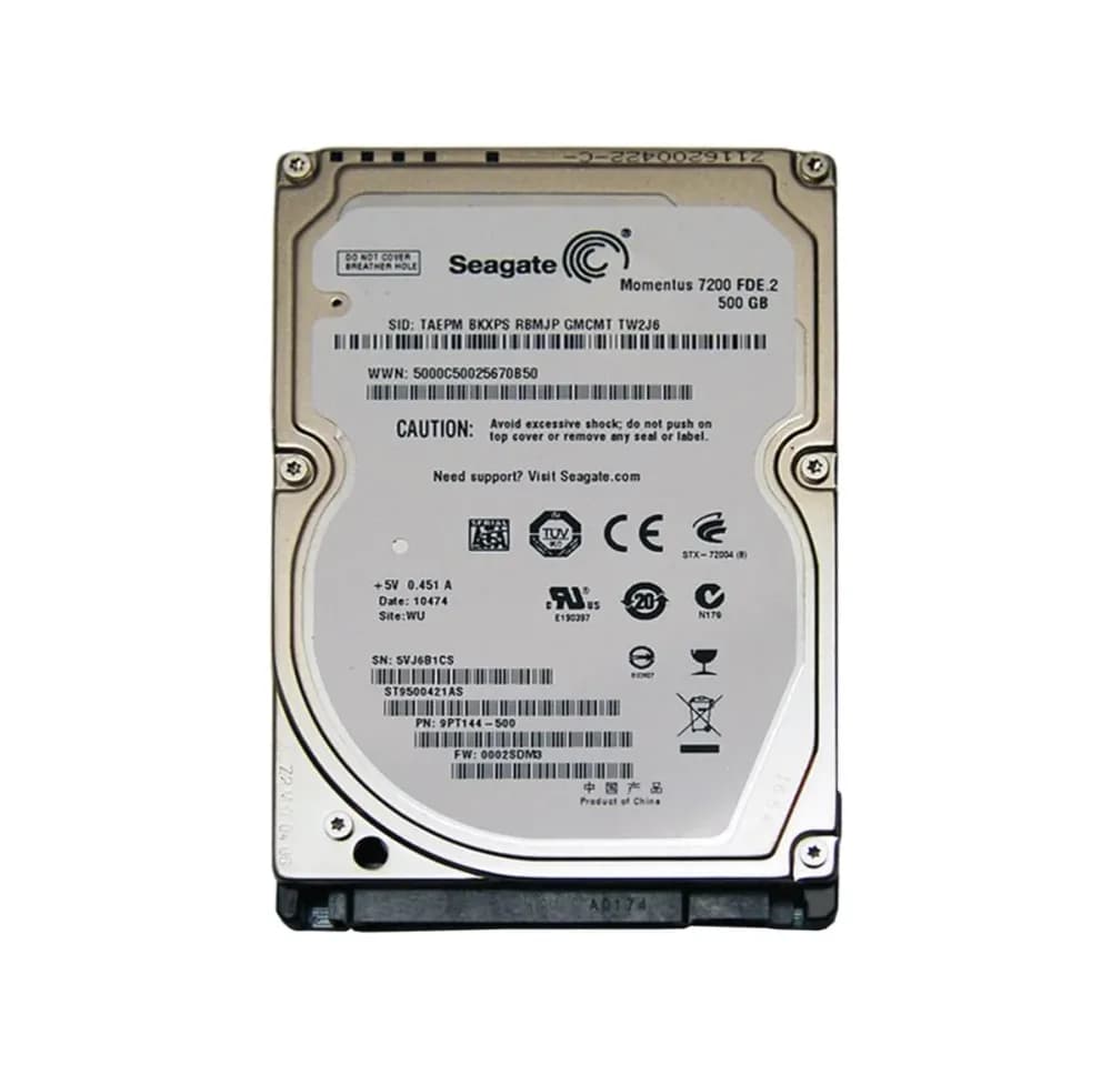 ST9500421AS - Seagate 500GB 7200RPM SATA 3Gb/s 2.5-in Hard Drive