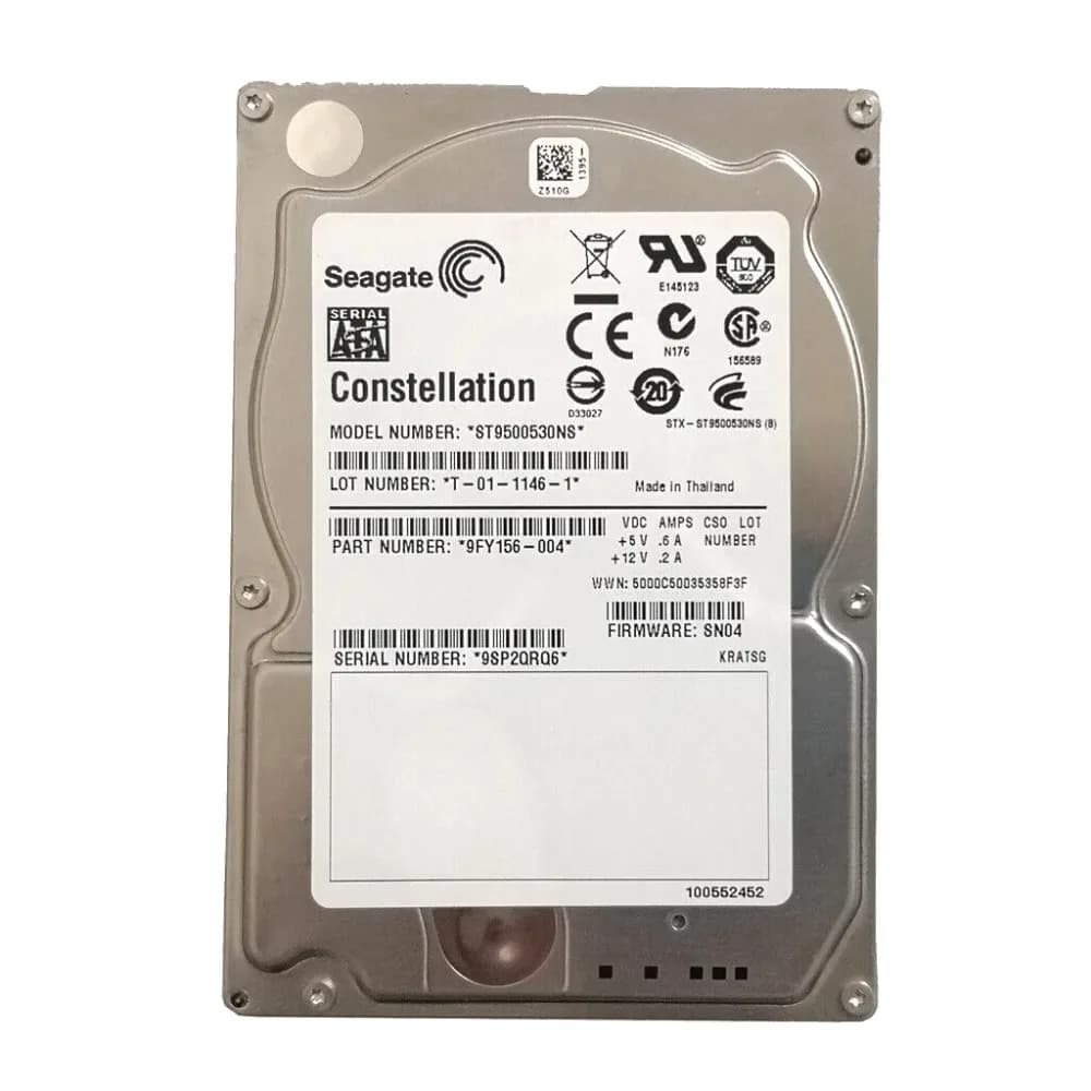 ST9500530NS - Seagate 500GB 7200RPM SATA 3Gb/s 2.5-in Hard Drive