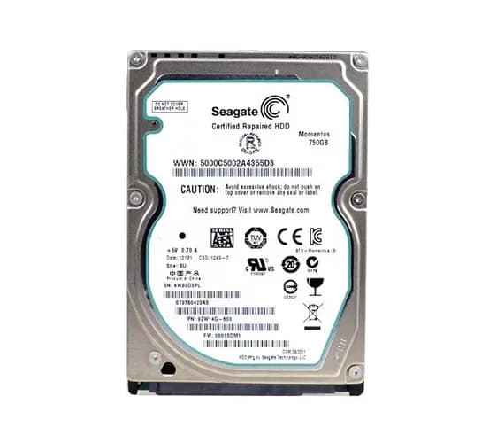 ST9750423AS - Seagate 750GB SATA 3Gb/s 5400RPM 2.5-in Hard Drive