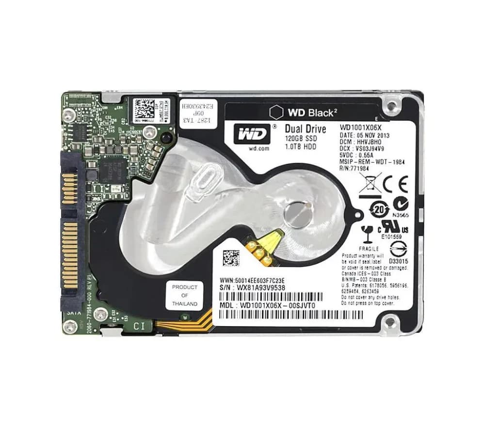 WD1001X06X - Western Digital 1TB 5400RPM SATA 6Gb/s 2.5-in Hard Drive