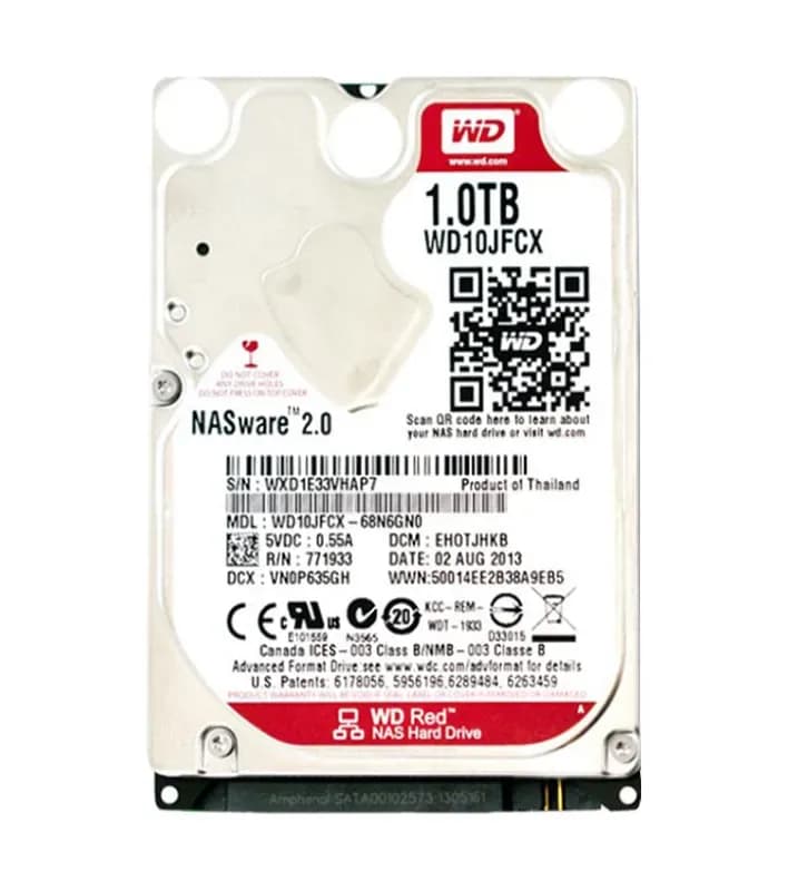 WD10JFCX - Western Digital 1TB 5400RPM SATA 6Gb/s 2.5-in Hard Drive