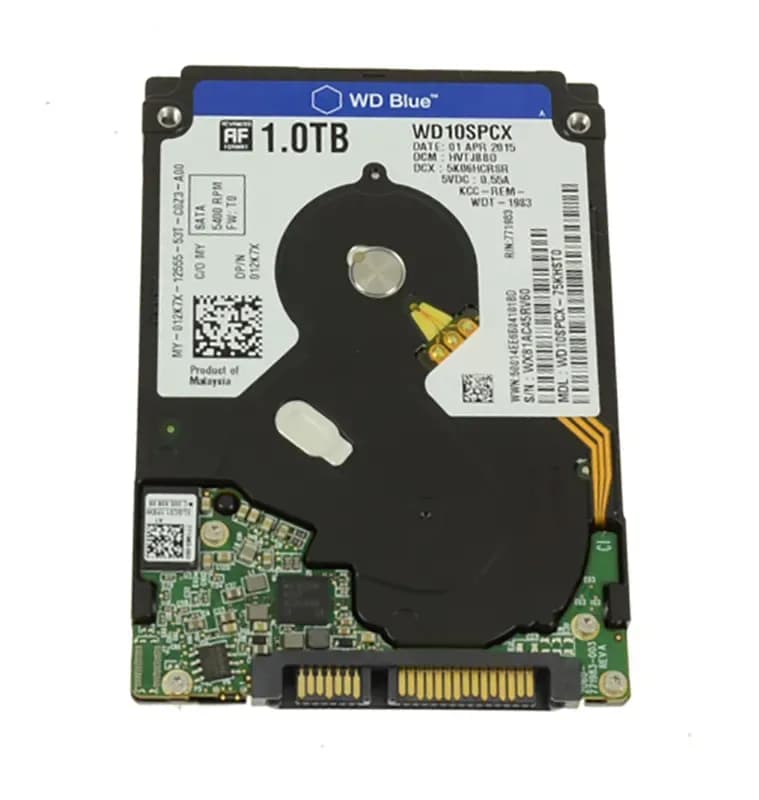 WD10SPCX - Western Digital 1TB 5400RPM SATA 6Gb/s 2.5-in Hard Drive