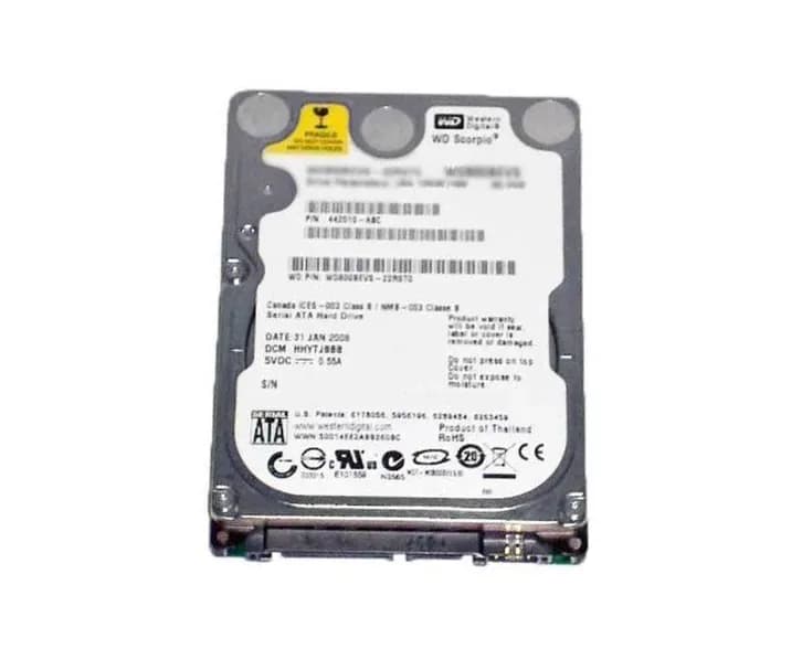 WD1200BEVS - WD 120GB 5400RPM SATA 1.5Gb/s 2.5-in HDD