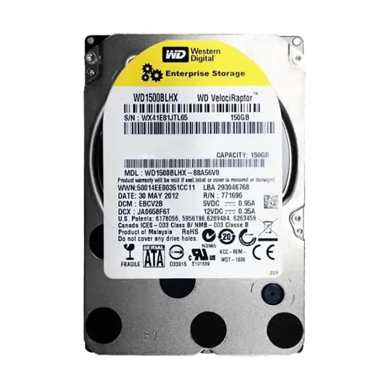 WD1500BLHX - WD 150GB 10K RPM SATA 3Gb/s 2.5-in HDD