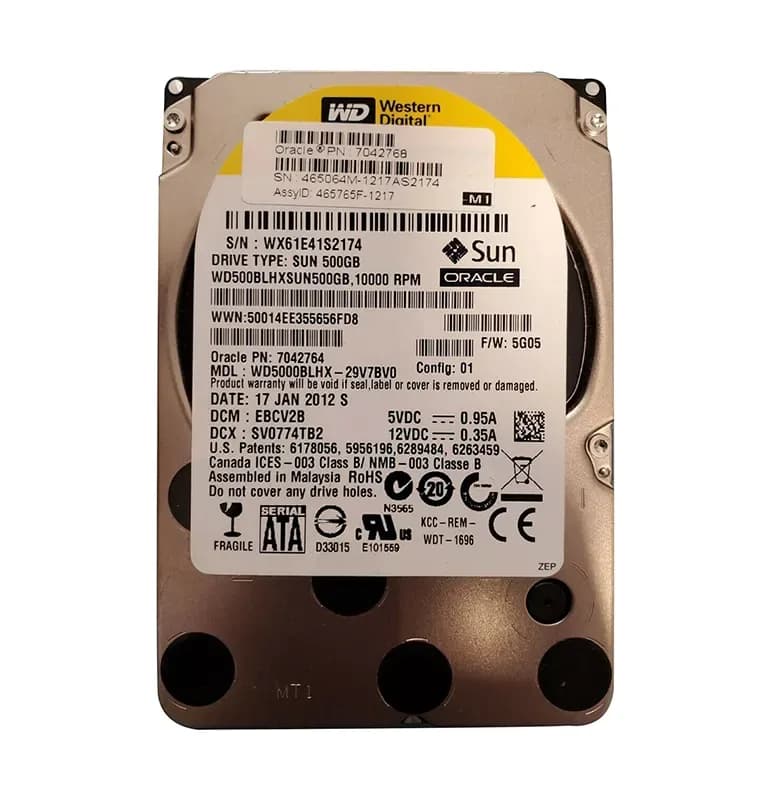 WD5000BLHX - WD 500GB 10000RPM SATA 3Gb/s 2.5-in HDD