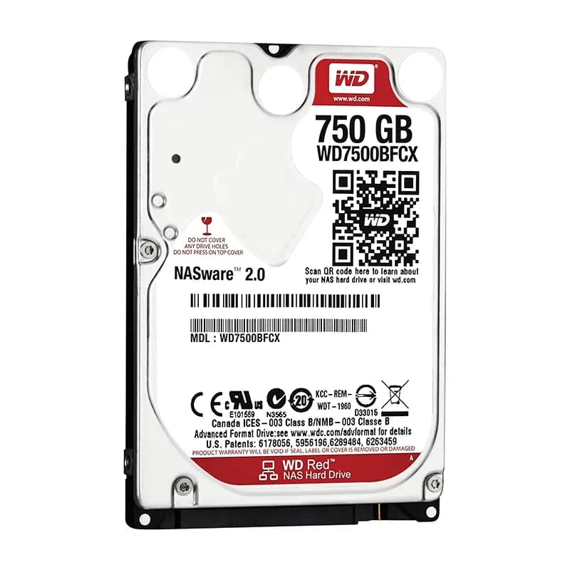 WD7500BFCX - WD 750GB 5400RPM SATA 6Gb/s 2.5-in HDD