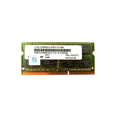 41R0642 - IBM 4GB DDR3 1333MHz CL9 Non-ECC SoDIMM Memory Module