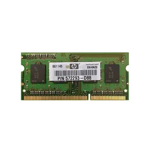 572293-D88 - HP 2GB DDR3 1333MHz CL9 Non-ECC SoDIMM Memory Module