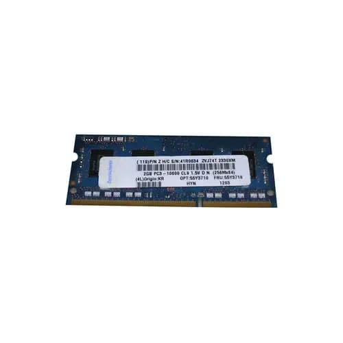 64Y6651 - IBM 2GB DDR3 1333MHz CL9 Non-ECC SoDIMM Memory Module