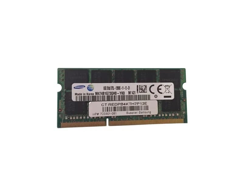 723301-081 - HP 8GB DDR3 1600MHz CL11 Unbuffered SoDIMM Memory Module