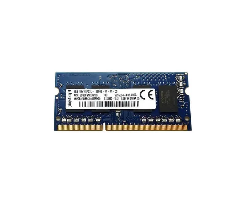 ACR16D3LFS1KBG/2G - Kingston 2GB DDR3 1600MHz Non-ECC SoDIMM Memory