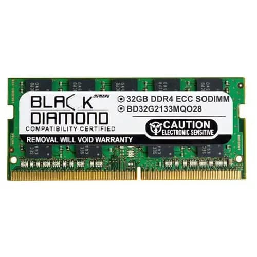 BD32G2133MQO28 - Black Diamond 32GB DDR4 2133MHz Non-ECC SoDIMM Memory