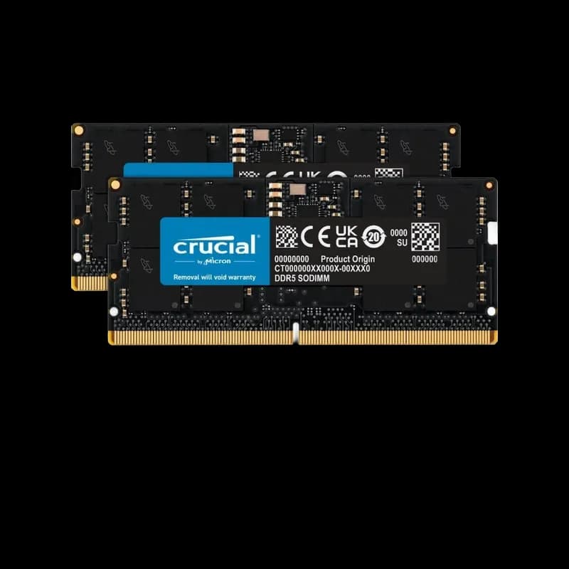CT2K16G56C46S5 - Crucial 32GB Kit DDR5 5600MHz Non-ECC SoDIMM Memory