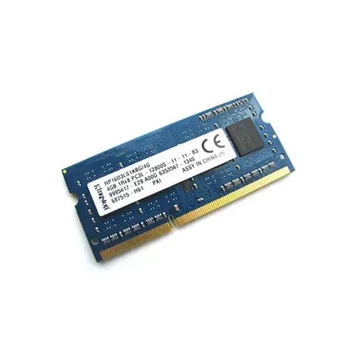 HP16D3LS1KBG/4G - Kingston 4GB DDR3 1600MHz CL11 Non-ECC SoDIMM Memory