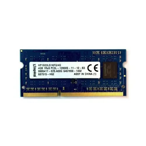 HP16D3LS1KFG/4G - Kingston 4GB DDR3 1600MHz CL11 Non-ECC SoDIMM Memory