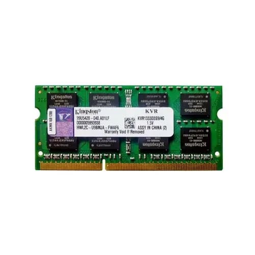 KVR1333D3S9/4G - Kingston 4GB DDR3 1333MHz CL9 Non-ECC SoDIMM Memory