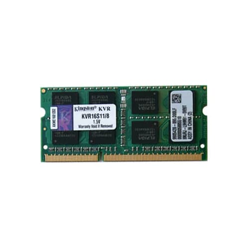 KVR16S11/8 - Kingston 8GB DDR3 1600MHz CL11 Non-ECC SoDIMM Memory