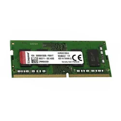 KVR26S19S6/4 - Kingston 4GB DDR4 2666MHz CL19 Non-ECC SoDIMM Memory