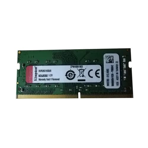 KVR26S19S8/8 - Kingston 8GB DDR4 2666MHz CL19 Non-ECC SoDIMM Memory